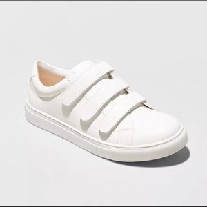Whitney Triple Strap Sneakers - White